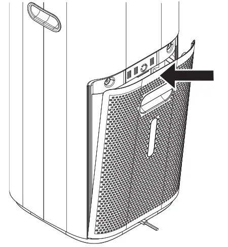 INSIGNIA Air Purifier Large Room - housing,