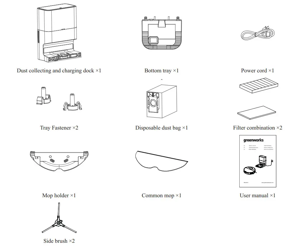 Globe GRV5011 Robot Vacuum Cleaner - Fig 8