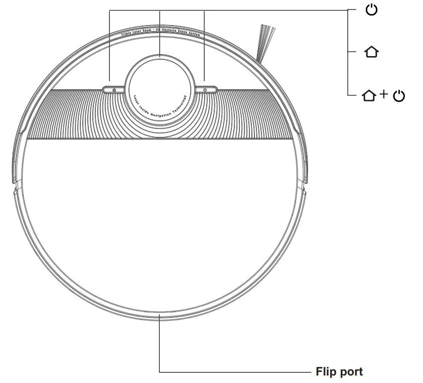Globe GRV5011 Robot Vacuum Cleaner - Product Overview