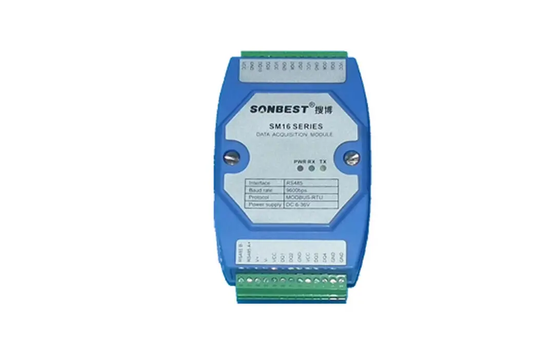 Sonbus Sm1603b Rs485 Bus Industrial 8-channel Thermocouple Sensor User Manual Sonbus Sm1603b Rs485 Bus Industrial 8-channel Thermocouple Sensor User Manual