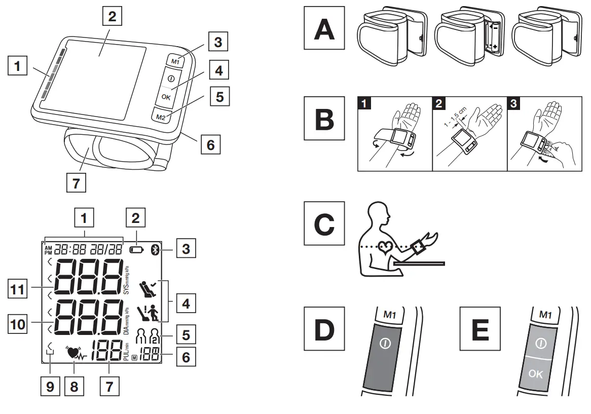 beurer BC 87 Bluetooth Blood pressure monitor - 2