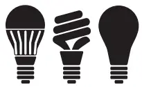 CFL and LED Bulb