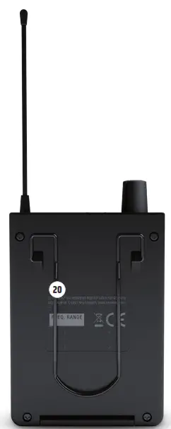 LD Systems LDU 304 7 IEMT Wireless InEar Monitoring Systems - PHONES