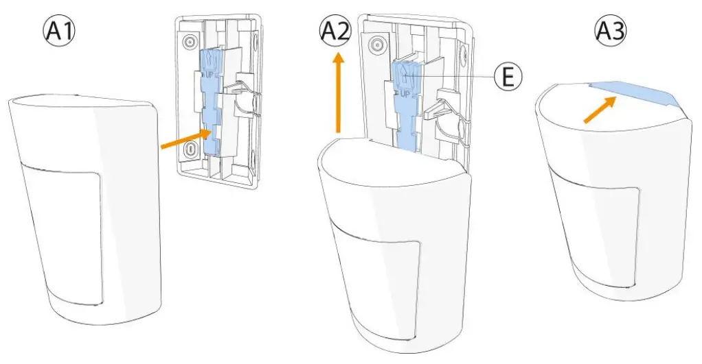 Johnson Controls MP 802 PG Wireless PIR Motion Detector - Figure 3