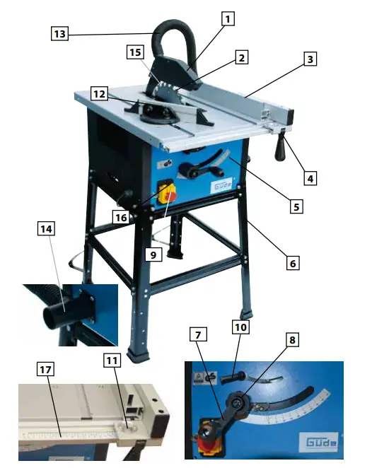 Gude-TK-2400-Circular-Table-Saw.-4