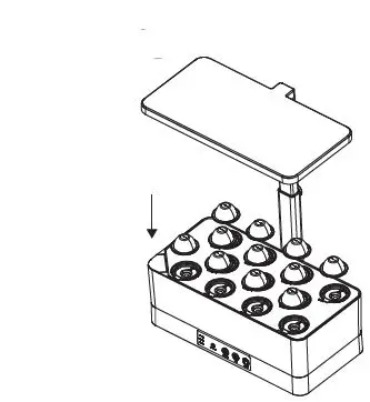 serenelife SLGLF150 Smart Indoor Herb Garden with LED Grow Lights Panel 14