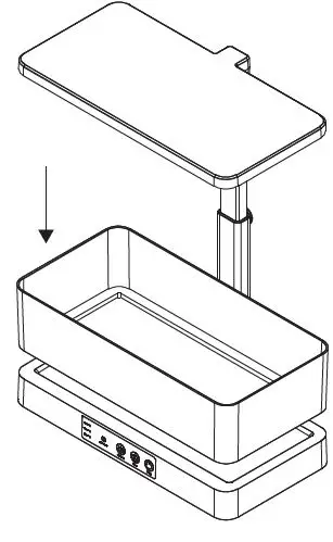 serenelife SLGLF150 Smart Indoor Herb Garden with LED Grow Lights Panel 6