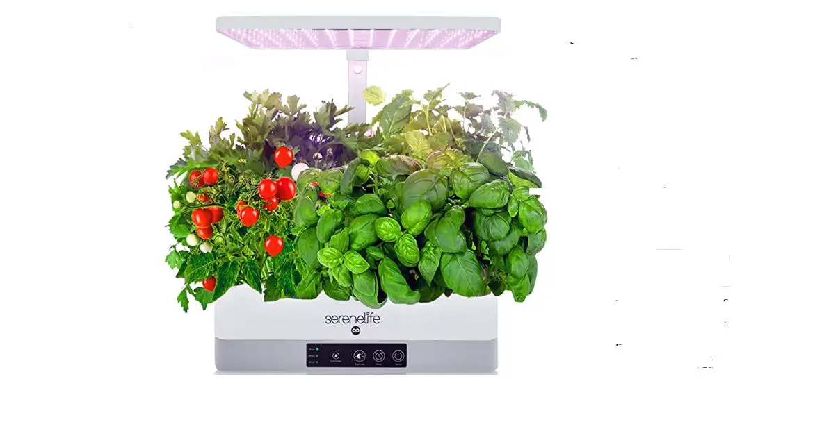 Serenelife Slglf150 Smart Indoor Herb Garden With Led Grow Lights Panel User Manual