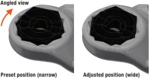 Spring Bar Width adjustment Inductions