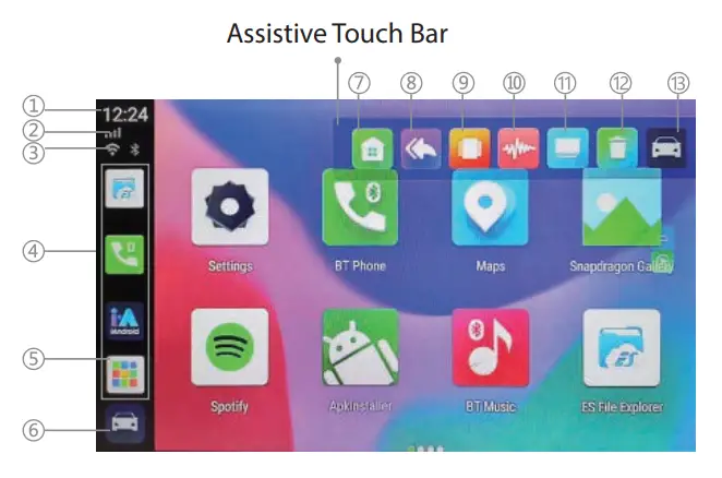 PYLE PAS22BK Wireless Carnlay & Android System iA Box-1
