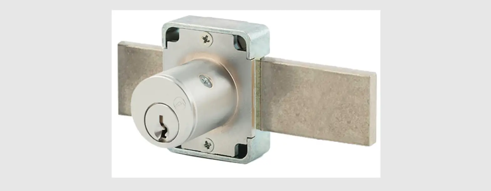 Olympus 100b Deadbolt Cabinet Door Lock Installation Guide