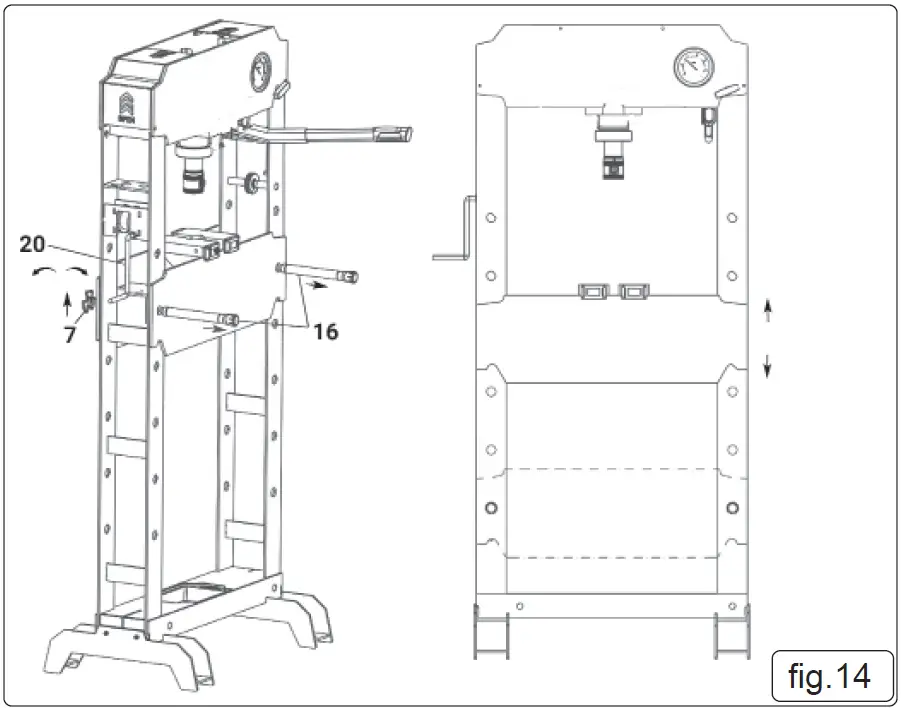 SEALEY PPF301S 30 & 50tonne Floor Type Premier Air 26