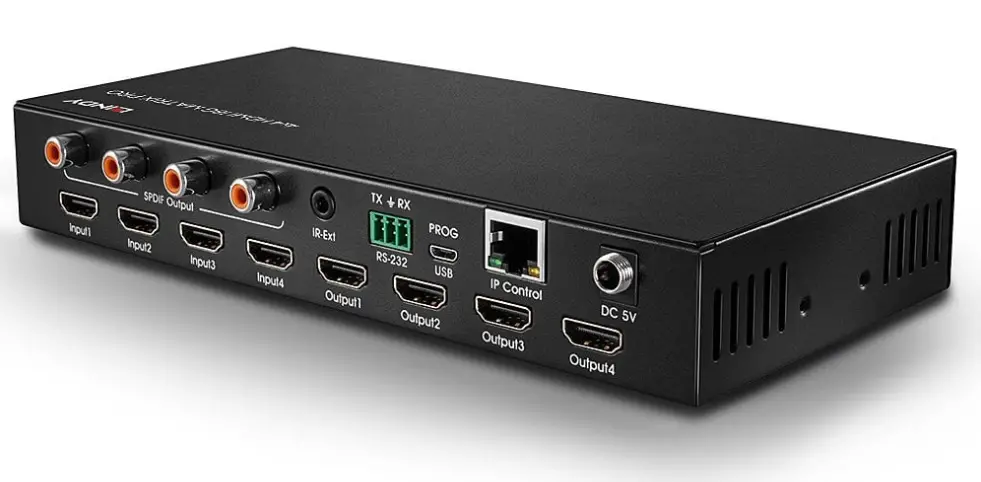 Lindy 38247 4x4 Hdmi 18g Matrix With Audio User Manual Lindy 38247 4x4 Hdmi 18g Matrix With Audio User Manual