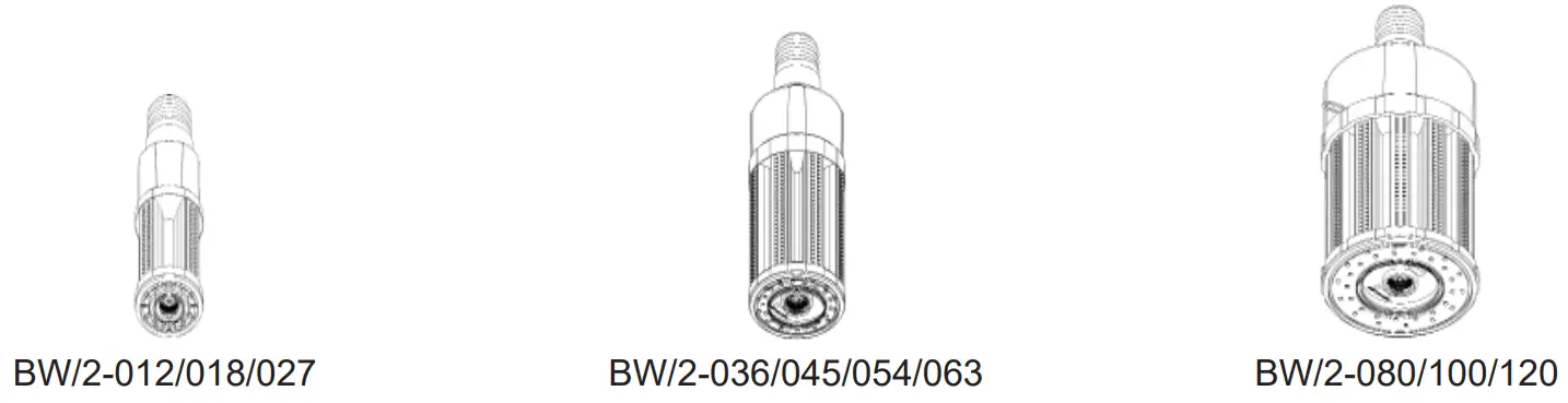 PacLights BW027 BW Series Generation 2 LED Light Bulbs