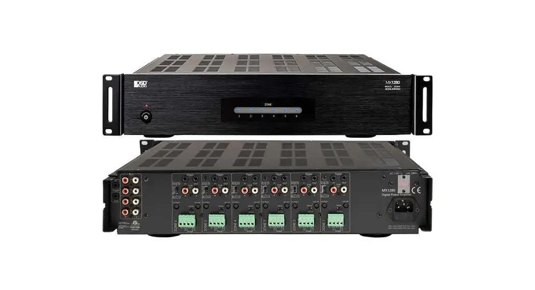 Osd Audio Mx1260 Mx Series Multi Zone Amplifier Owner's Manual