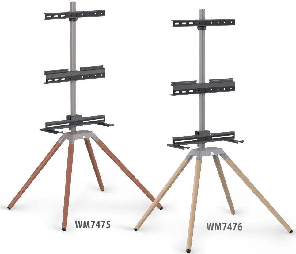 ONE FOR ALL WM7475 Universal Quadpod Tv Stand