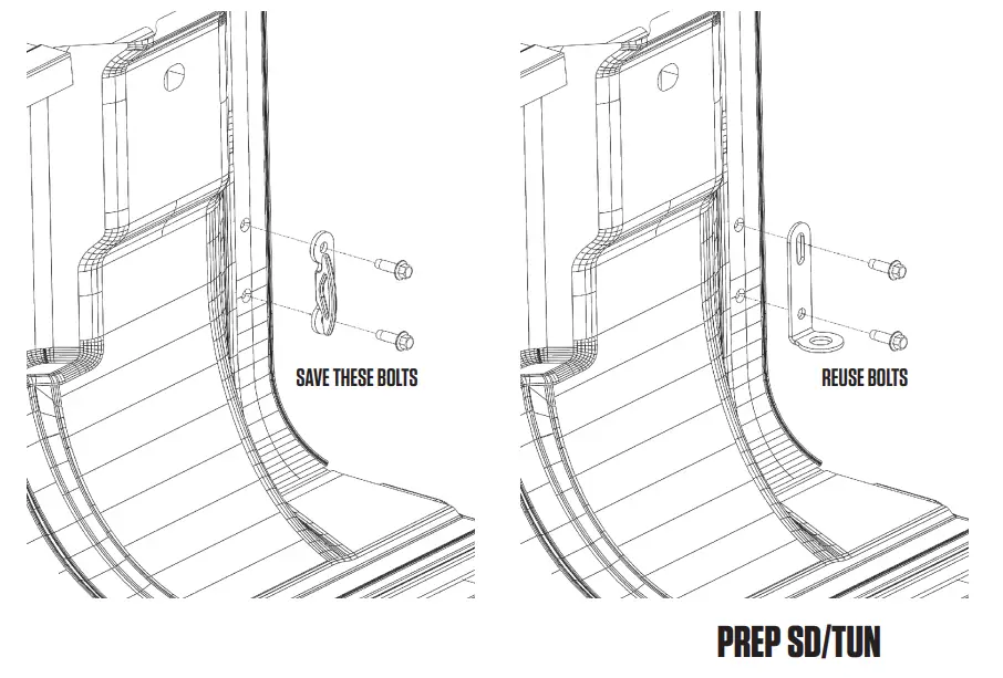 DECKED DS1 Ford Super Duty 6.9-Inch Bed Length-3