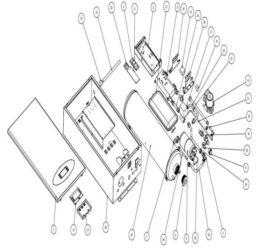 TRIANCO Aztec Classic WM Maxi Combi Boiler - fig