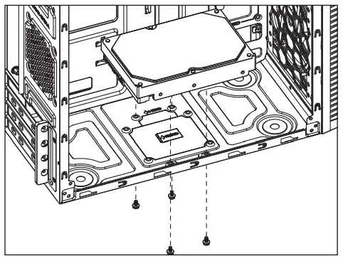 AeroCool CS-105 Mini Tower Case - PSU 5