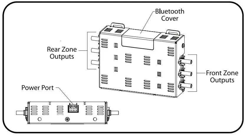 VAIS TECHNOLOGY AL6-K01 Car Interior LitLED Ambient Lighting - PORTS