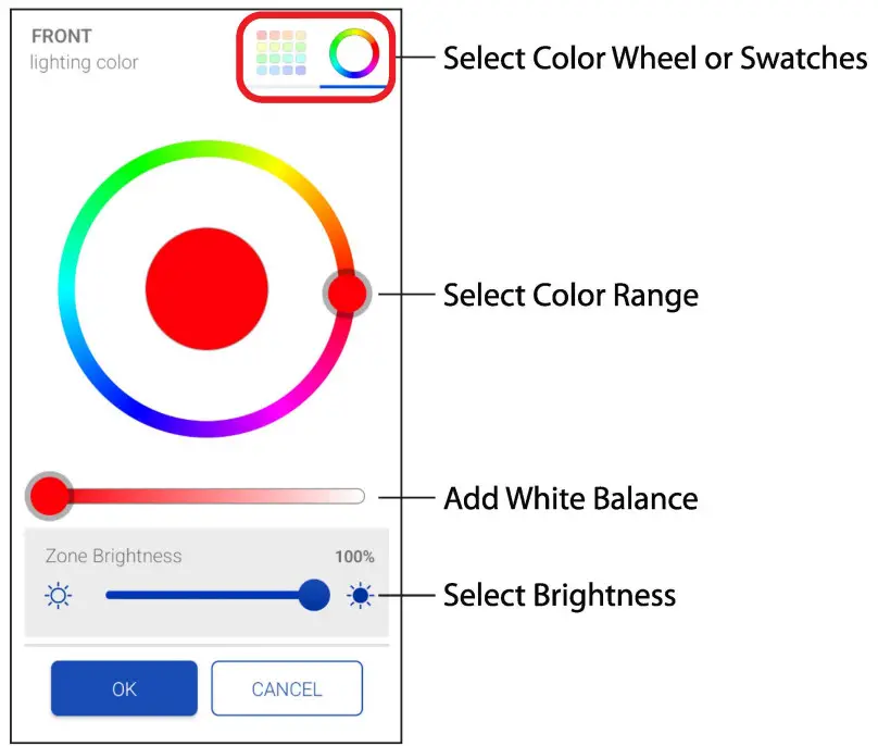 VAIS TECHNOLOGY AL6-K01 Car Interior LitLED Ambient Lighting - VEHICLE ILLUMINATION 4