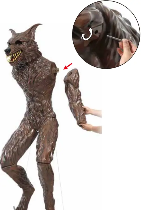 BILT Towering Werewolf Step 15