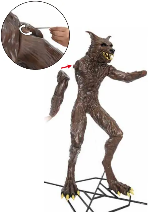 BILT Towering Werewolf Step 16