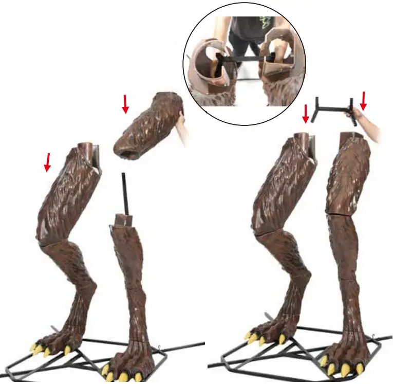 BILT Towering Werewolf Step 8