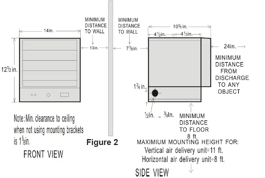 Dyna-Glo EG15000DH Dyna Glo 240 Volt Dual Power 15000 Watt Electric Garage Heater FIG (1)