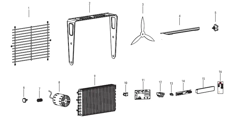 Dyna-Glo EG15000DH Dyna Glo 240 Volt Dual Power 15000 Watt Electric Garage Heater FIG (11)