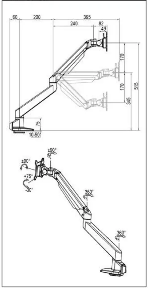 DESKY-BS100-Single-Monitor-Arm-FIG2
