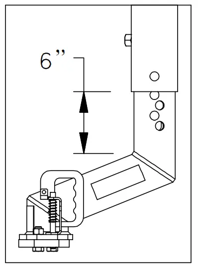 B W TEXA4200 trailer Hitches Turnoverball Extend A Goose Coupler - fig 2