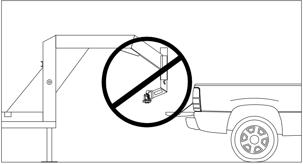 B W TEXA4200 trailer Hitches Turnoverball Extend A Goose Coupler - fig 6