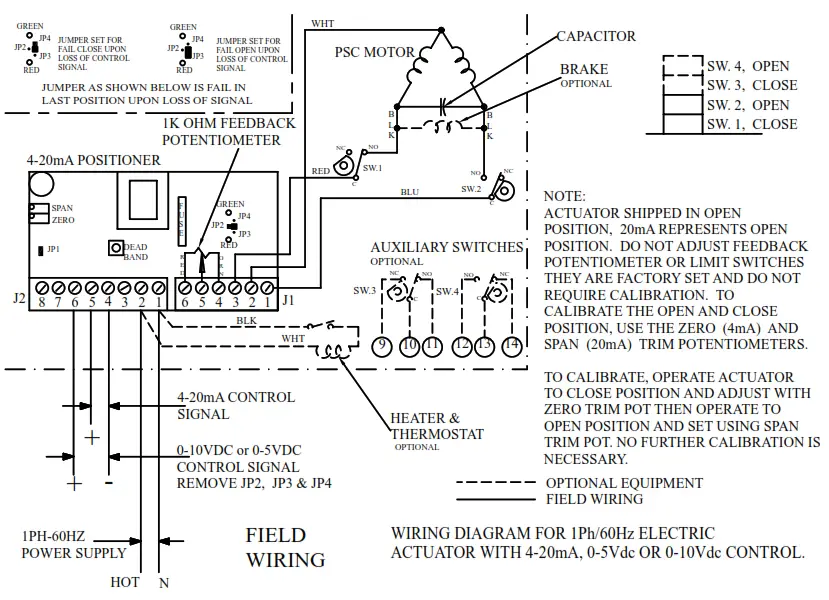 W E Anderson WE05 Series 3-Piece Socket Weld Stainless Steel Ball Valve - Wiring Diagrams for