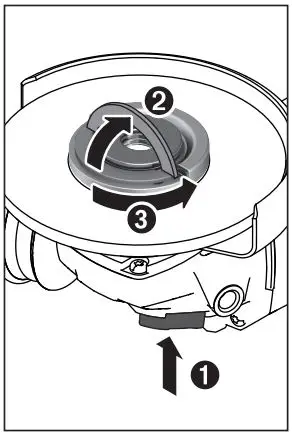 BOSCH GWS 18V-10 Professional Grinder Instructions - Quick-clamping nuts