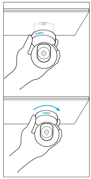 reolink E1 rotatable IP camera - fig 1