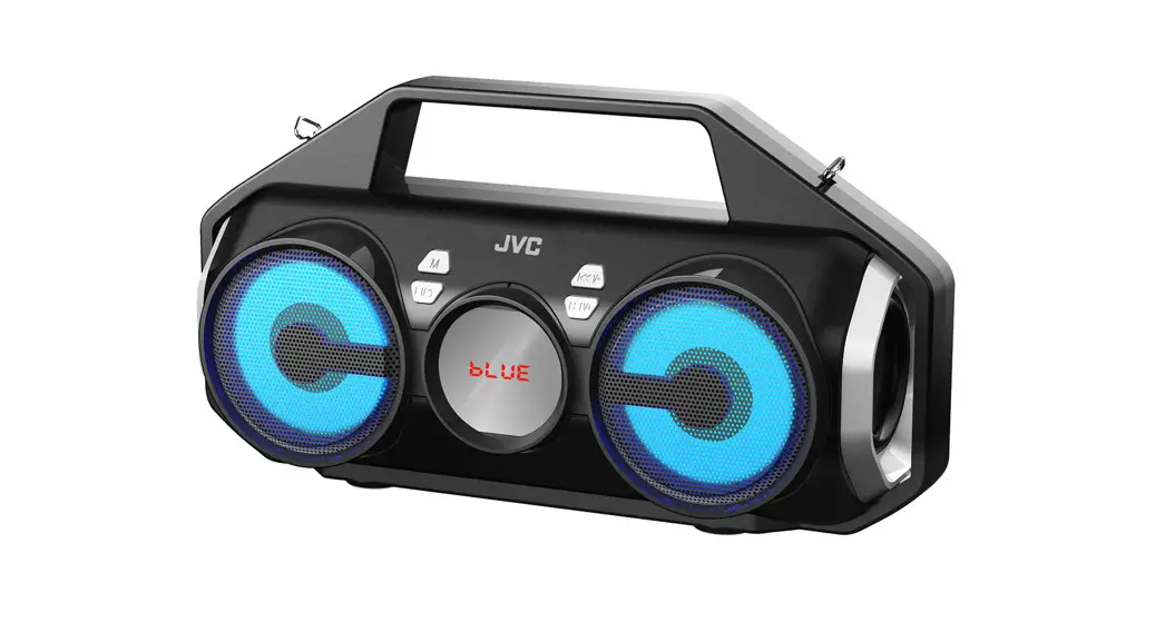 Jvc Rv-n120ba Portable Bluetooth Speaker With Fm Radio User Manual