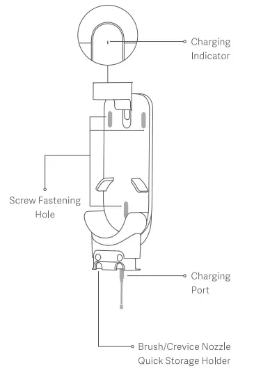 Xiaomi-SKV4060GL-Handheld -Vacuum-Cleaner-Docking-Station-FIG-4