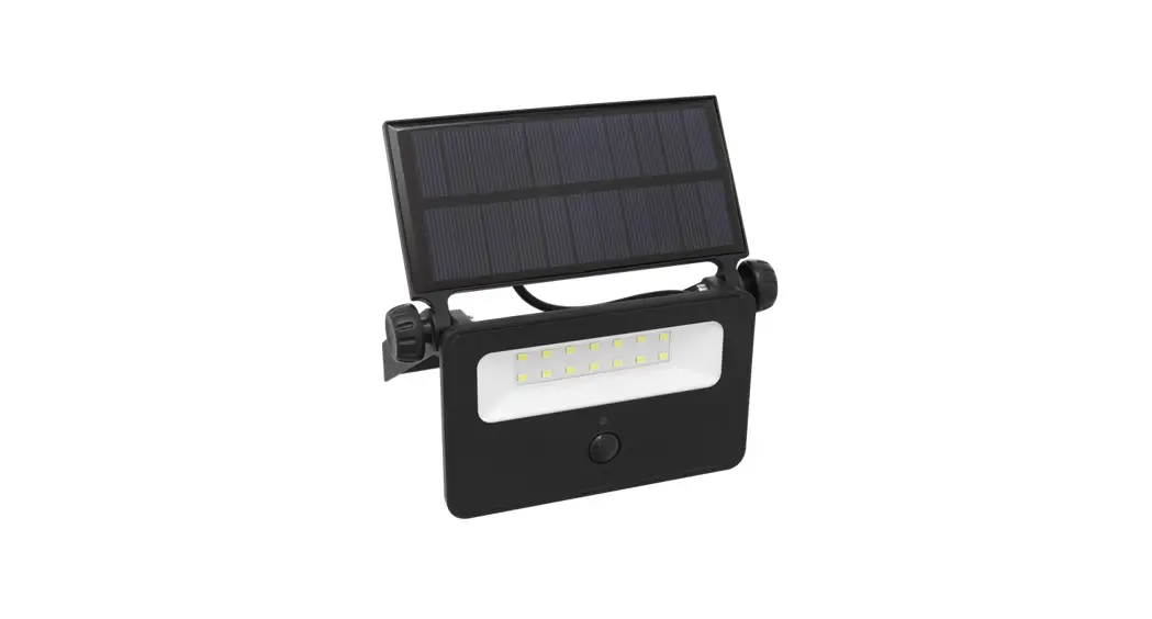 Sealey Led16s 16w Smd Extra Slim Solar Floodlight With Wall Bracket User Guide