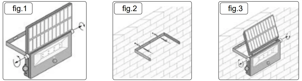SEALEY LED16S 16W SMD Extra Slim Solar Floodlight with Wall Bracket.