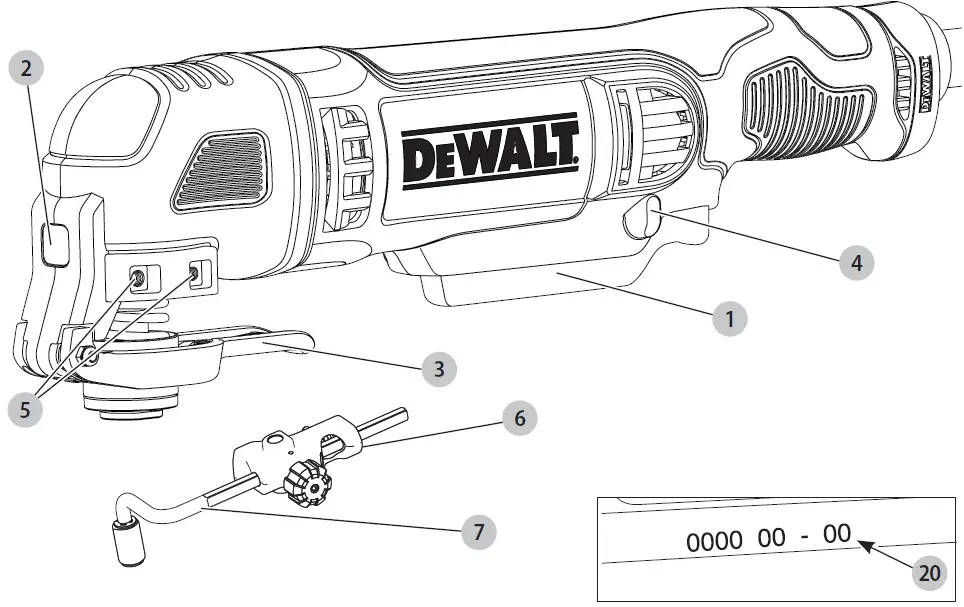 DEWALT DWE315 Oscillating Multi-Tool Kit 01