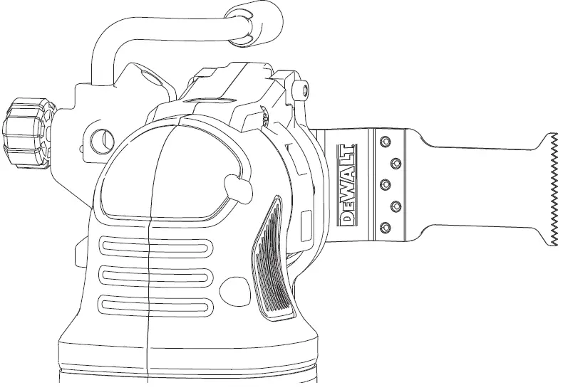 DEWALT DWE315 Oscillating Multi-Tool Kit 04