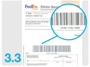 Ship Sample via FedEx