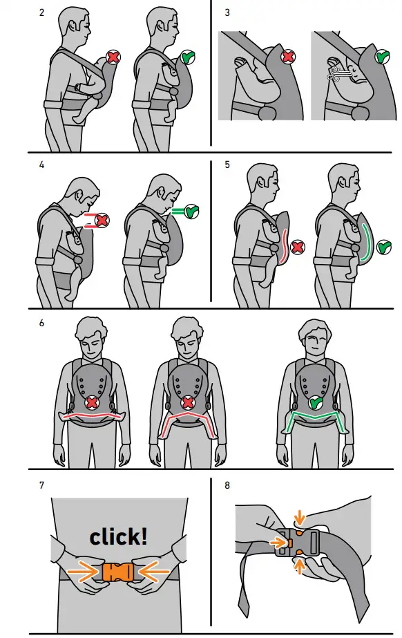 BeSafe NewBorn Haven Baby Carrier - Figure 3