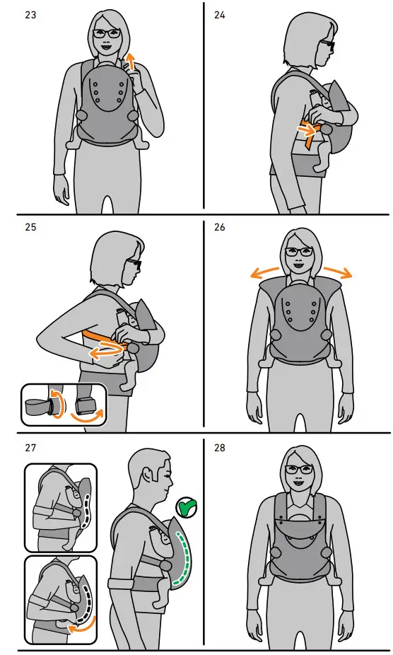 BeSafe NewBorn Haven Baby Carrier - Figure 4
