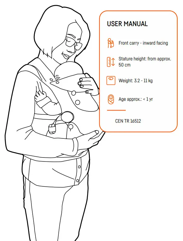 BeSafe NewBorn Haven Baby Carrier