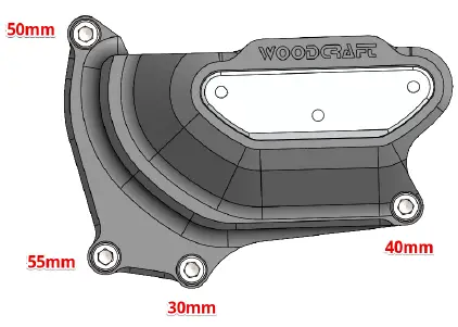 WOODCRAFT-60-0417WPC-Yamaha-Water-Pump-Cover-Protector-FIG-2