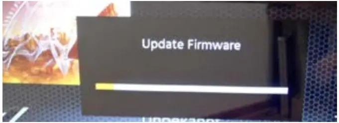 DAB firmware update