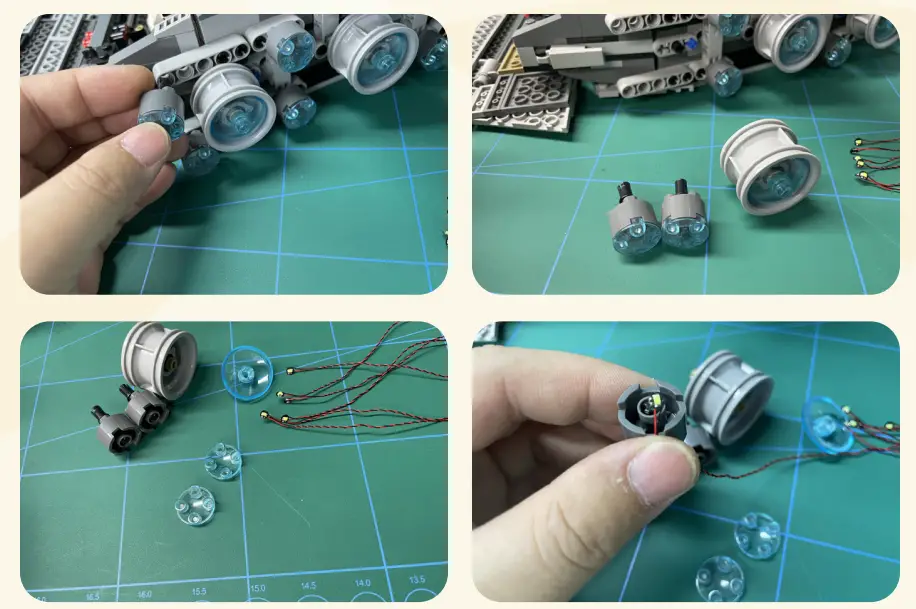 GAME OF BRICKS 75190 Light Kit for First Order Star Destroyer-fig2