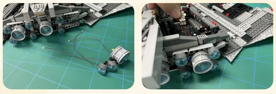 GAME OF BRICKS 75190 Light Kit for First Order Star Destroyer-fig6